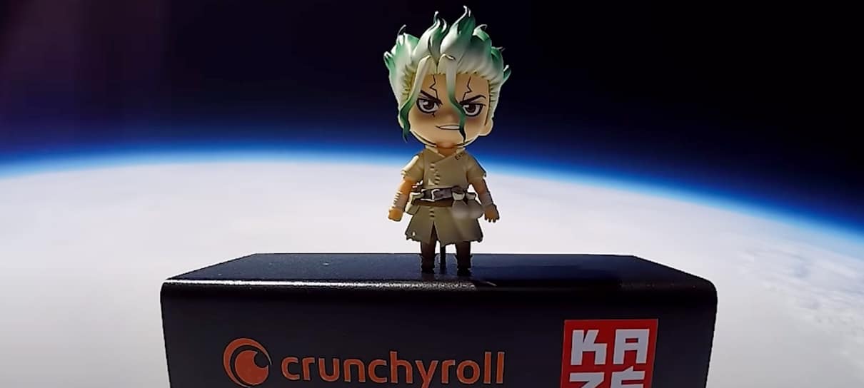 Senku, de Dr. Stone, foi dar um rolê no espaço