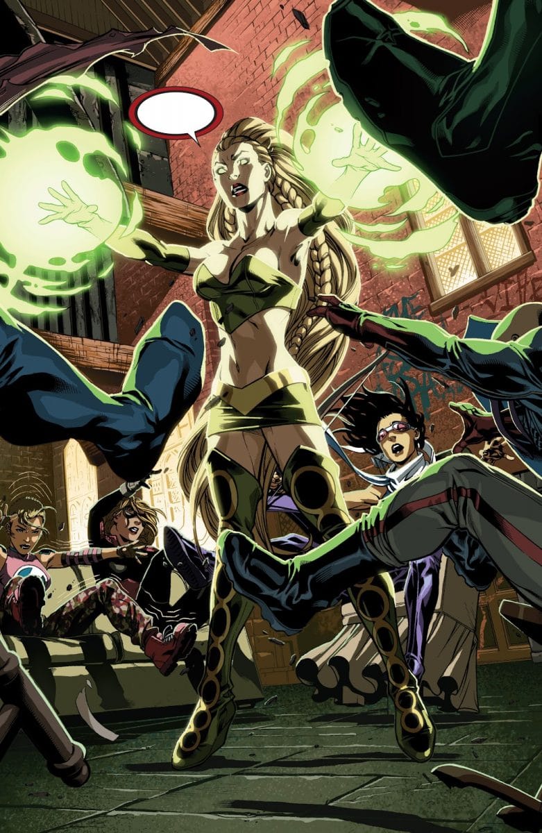 Cena da HQ Dark Reign: Young Avengers (Divulgação/Marvel)