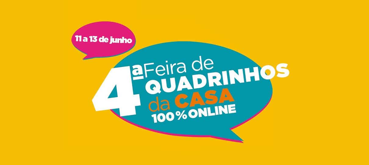 Feira de Quadrinhos da Casa vai ganhar edição online em junho