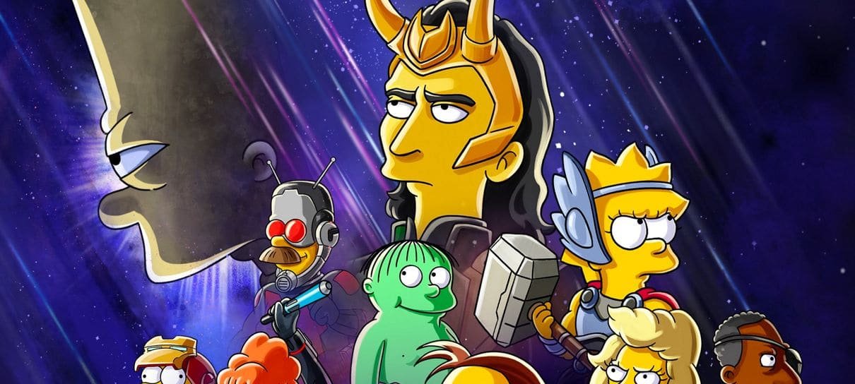 Loki encontrará Os Simpsons em curta animado do Disney Plus