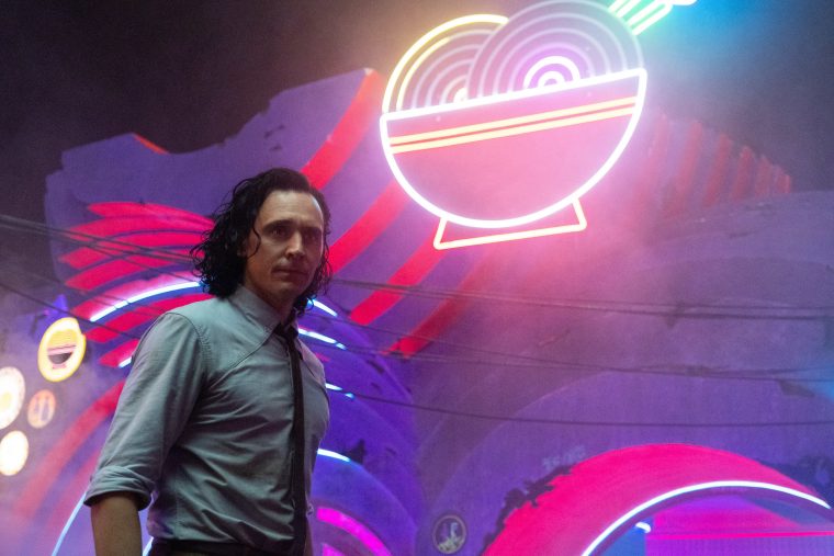 Tom Hiddleston no terceiro episódio de Loki (Divulgação/Marvel)