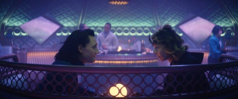 Tom Hiddleston e Sophia Di Martino em Loki (Divulgação/Marvel)