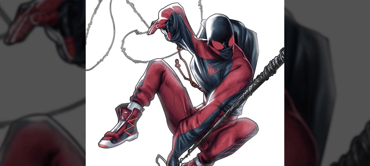 Miles Morales vai ganhar novo traje em HQ com produtores de Homem-Aranha no Aranhaverso