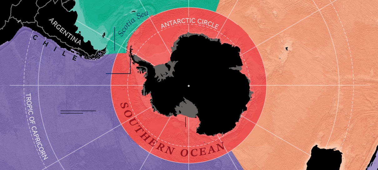 Quinto oceano da Terra é oficializado
