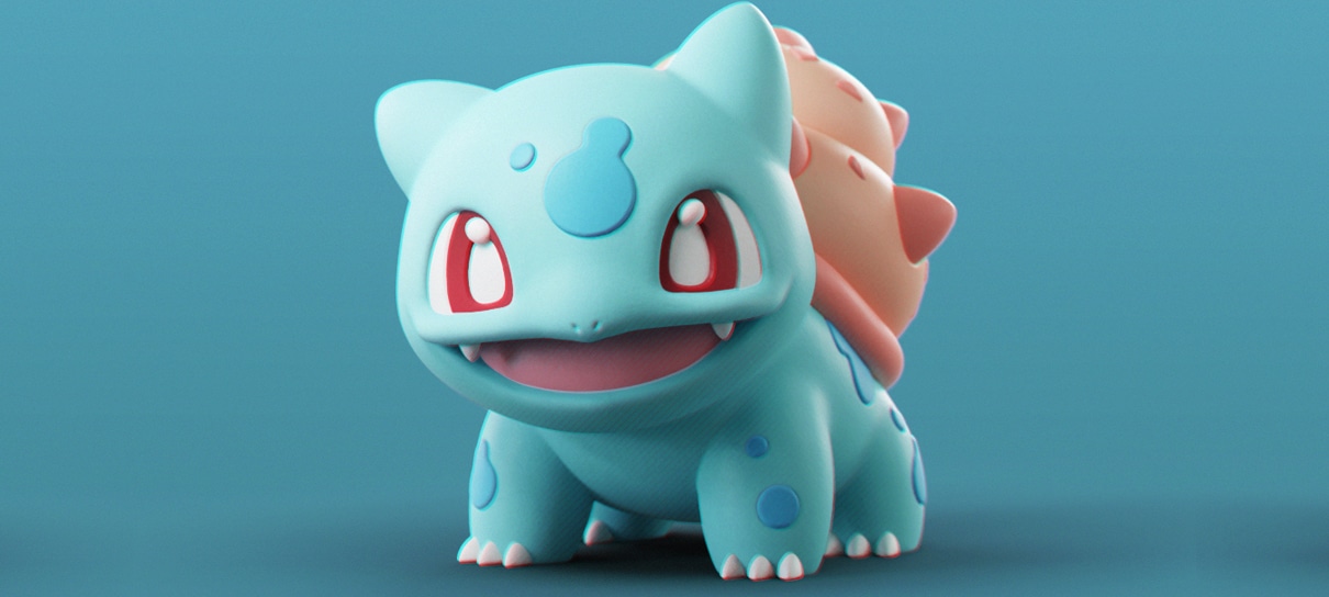 Artista muda o tipo dos Pokémon iniciais em esculturas 3D