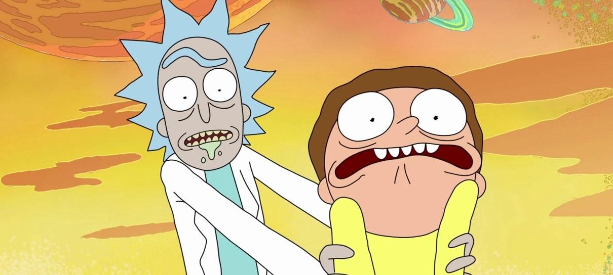 Rick and Morty vai ganhar maratona no Warner Channel em aquecimento para a nova temporada