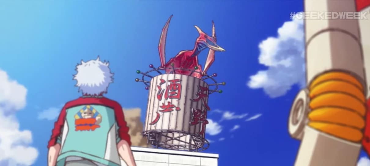 Rodan ataca cidade em cena inédita de Godzilla: Ponto Singular, novo anime da Netflix