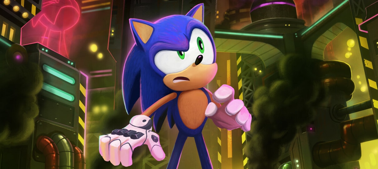 Série Sonic Prime tem artes conceituais publicadas