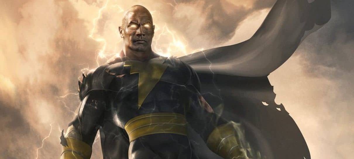 The Rock compartilha foto dos treinos para filme de Adão Negro