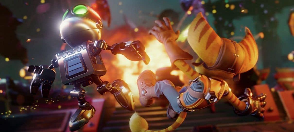 Trailer de Ratchet & Clank: Em Uma Outra Dimensão destaca evolução dos jogos da franquia