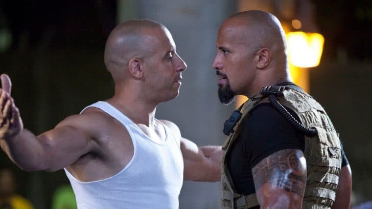 Vin Diesel relembra atritos com The Rock durante filmagens de Velozes e Furiosos