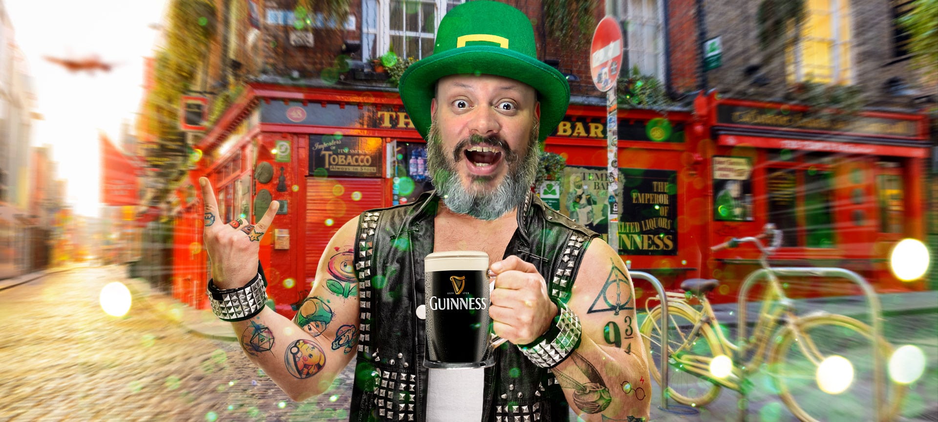 Um punk em Dublin
