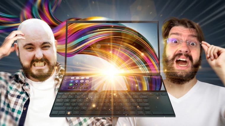 Asus ZenBook Duo 14 UX482, o Notebook office