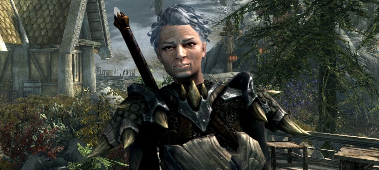 Vovó Skyrim é transformada em NPC companheiro em mod do jogo