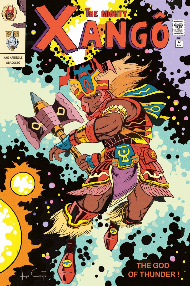 Arte The Mighty Xangô de Hugo Canuto (Divulgação)
