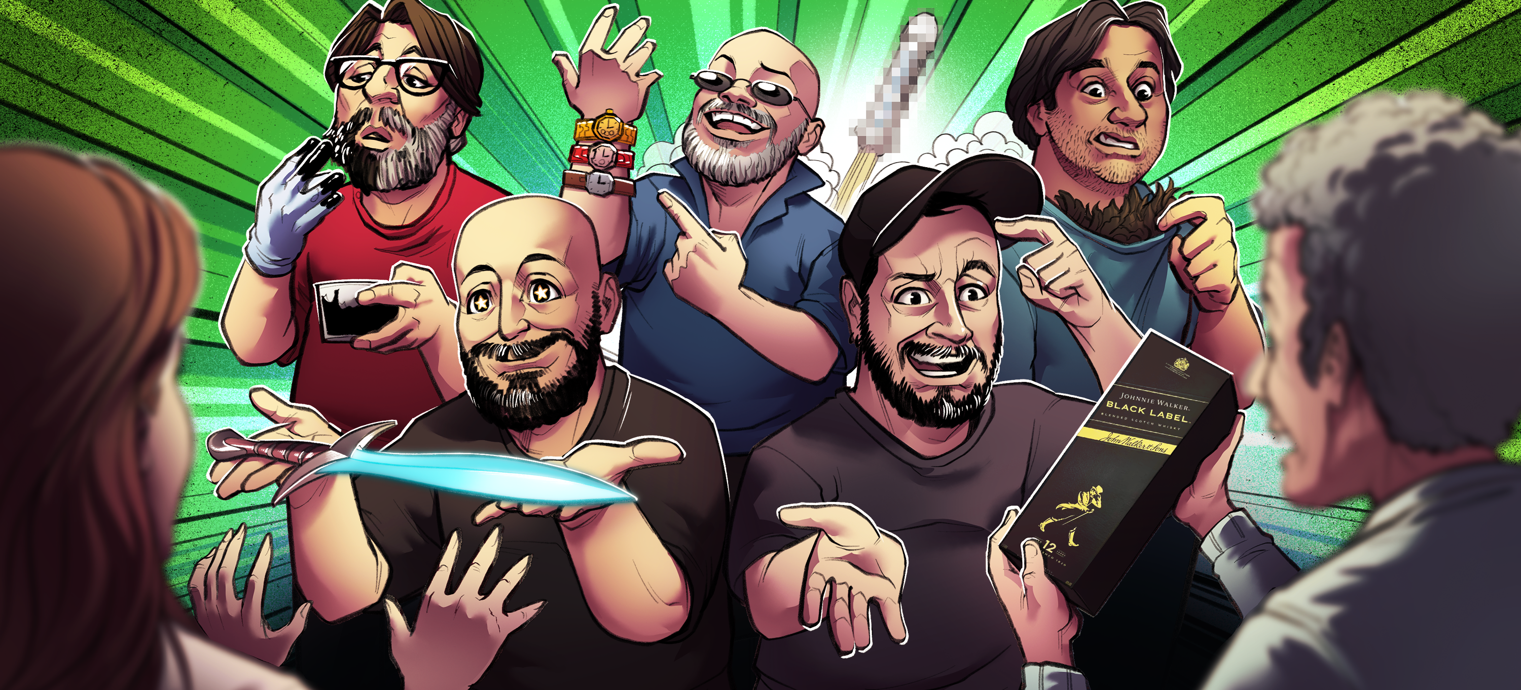 Capa do episódio Qual é a pauta? Pelos desagradáveis, Rolex e p!r0c4 espacial!