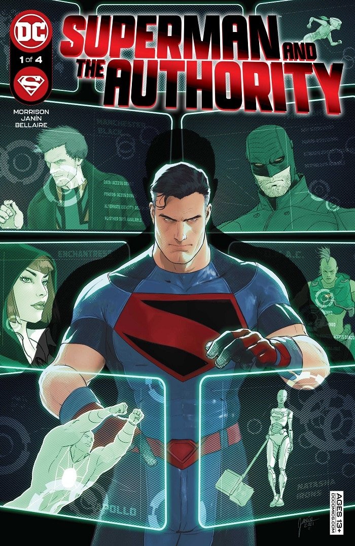 Capa da HQ Superman and the Authority (Divulgação/DC Comics)