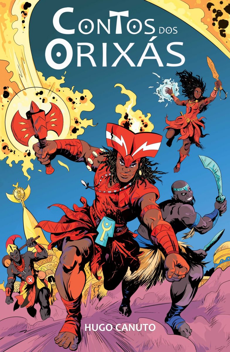 Capa da HQ Contos dos Orixás (Divulgação/Hugo Canuto)