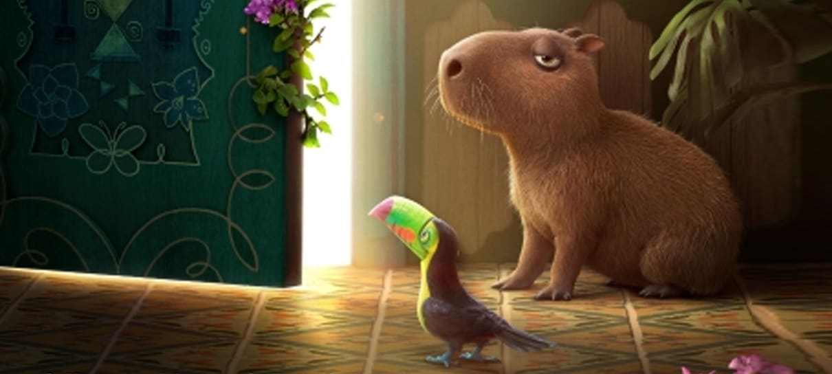 Encanto, nova animação da Disney, ganha pôster com capivara, arara e tucano