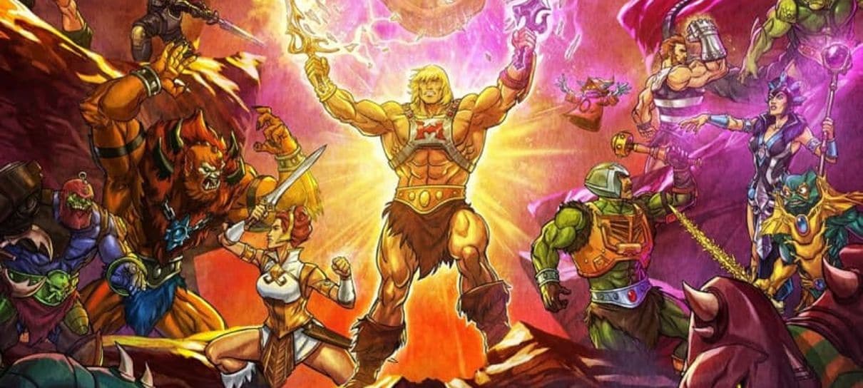 Mestres do Universo: Salvando Eternia, série do He-Man, ganha pôster super detalhado