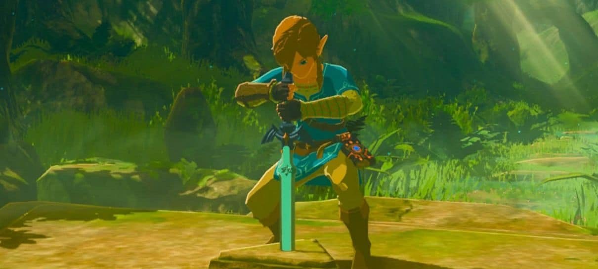 Jogador descobre como pegar a Master Sword com três corações em Zelda: Breath of the Wild