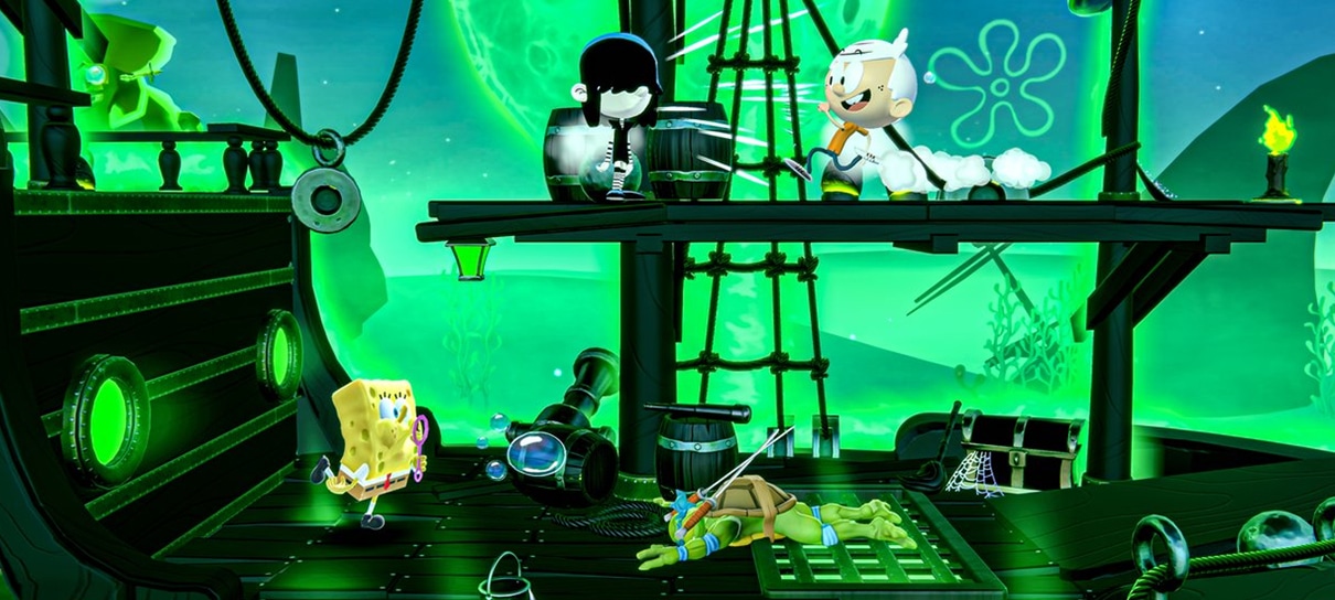 Bob Esponja, Rugrats e Tartarugas Ninja se enfrentam em novo jogo da Nickelodeon