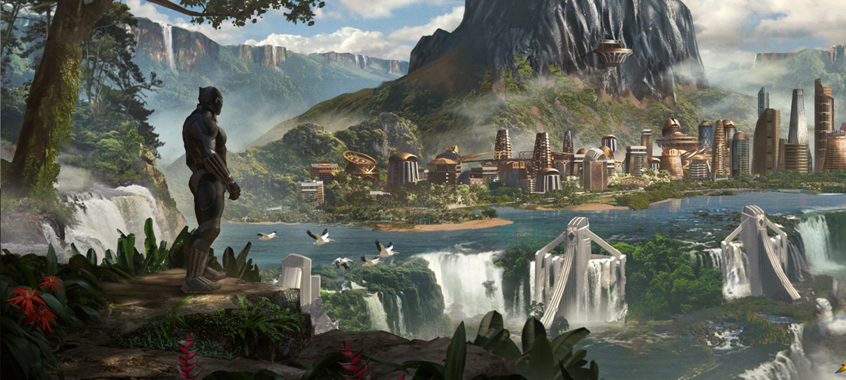 Artes conceituais de Marvel’s Avengers revelam visual de Wakanda