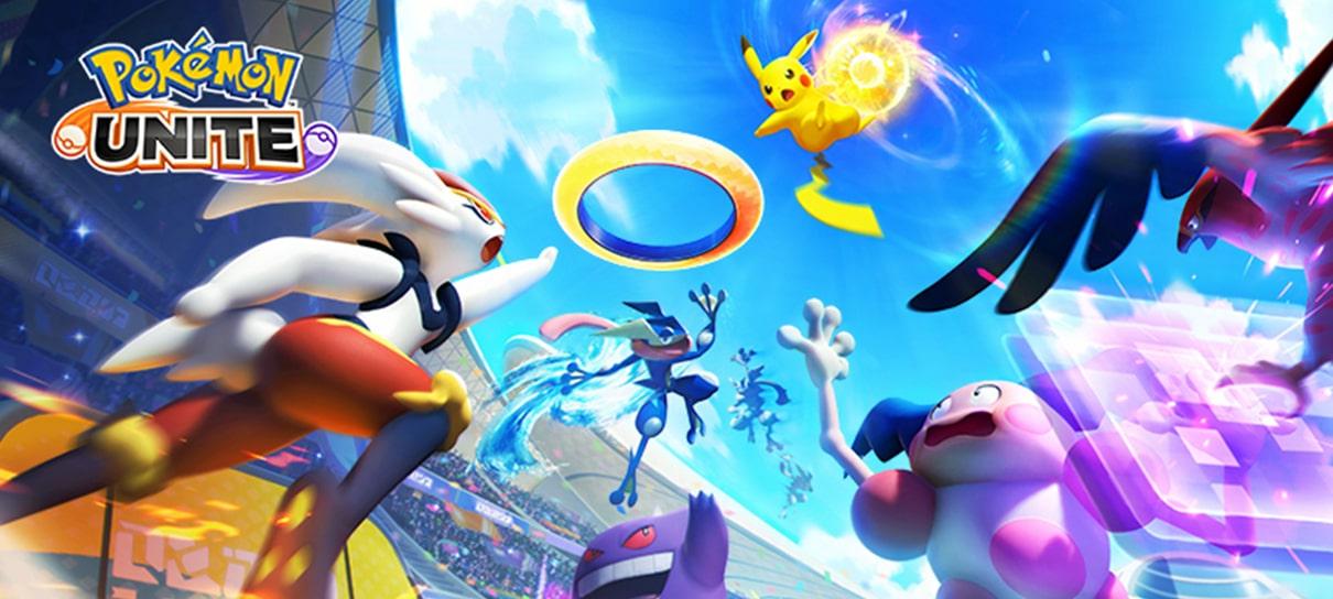 Pokémon Unite ganha data de lançamento no Nintendo Switch