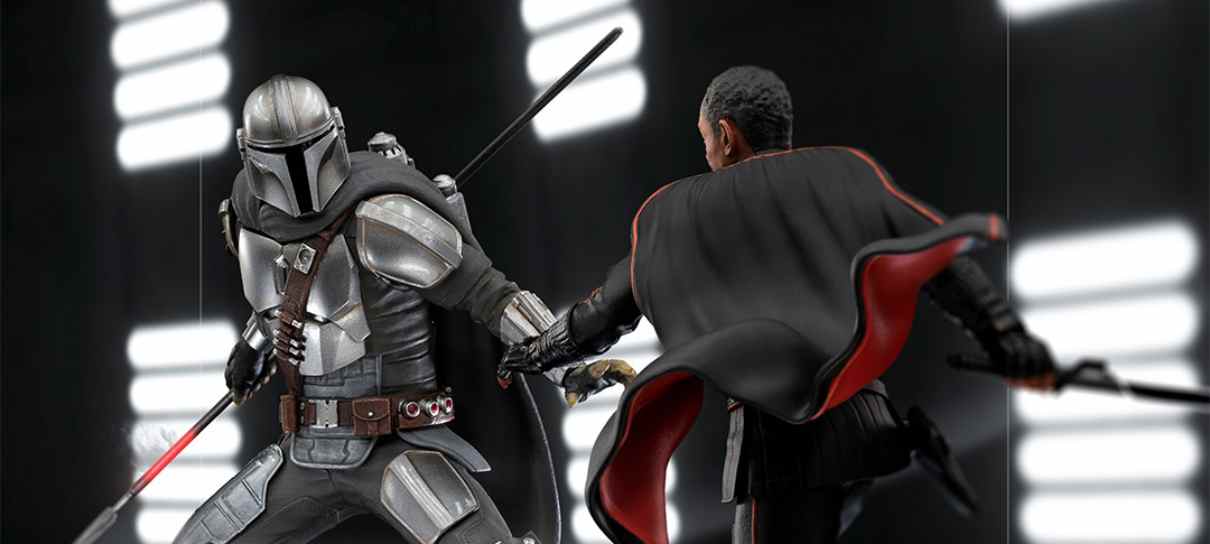 The Mandalorian ganha colecionáveis de batalha entre Mando e Moff Gideon