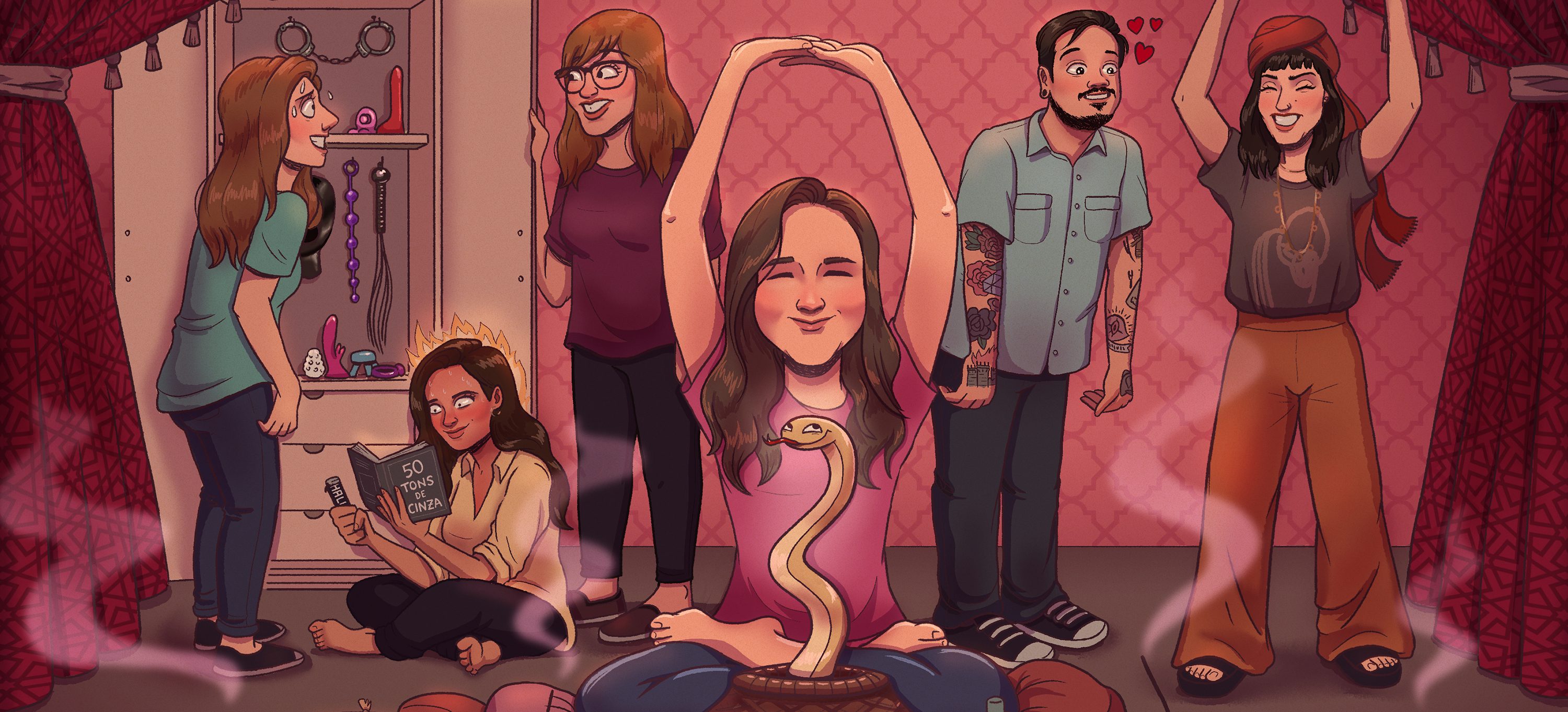 Capa do episódio Quando o beijo é grego o tântrico desconfia