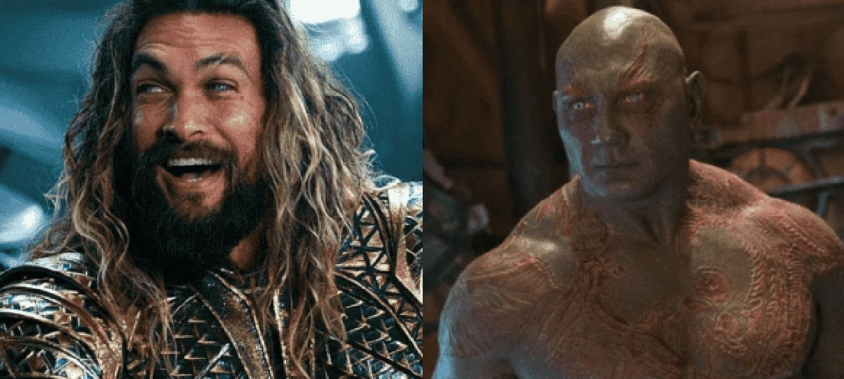 Jason Momoa e Dave Bautista estrelarão filme de dupla policial