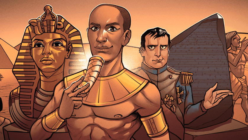 Egiptologia: Tutancamon, Napoleão e Durepox arqueológico