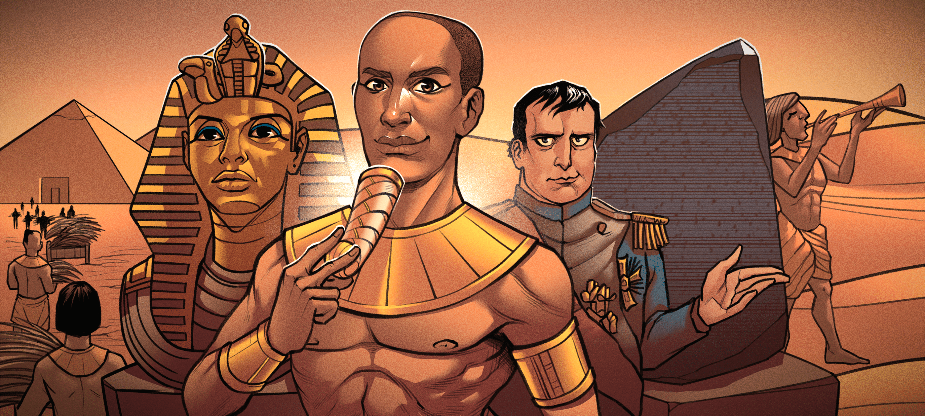 Egiptologia: Tutancamon, Napoleão e Durepox arqueológico