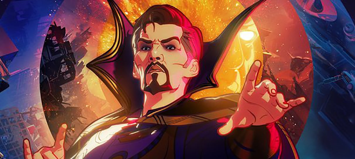 Versão do Doutor Estranho é destaque em cartaz do novo episódio de What If...?