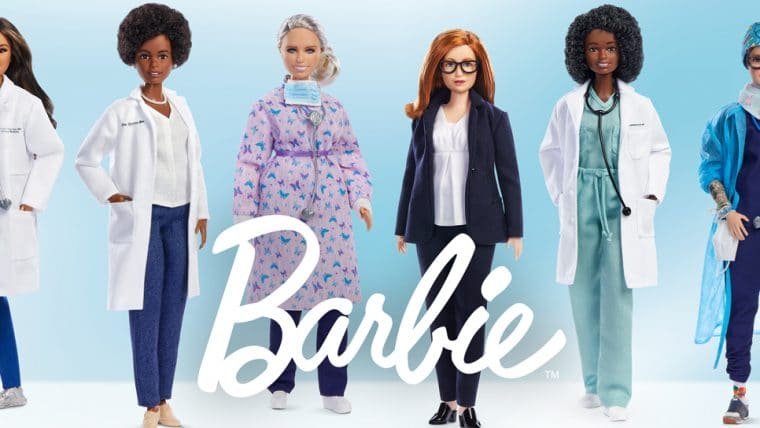 Com direito a boneca brasileira, Barbie revela linha inspirada em profissionais da saúde