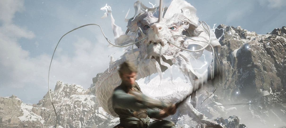 Black Myth: WuKong mostra luta impressionante contra dragão em vídeo de gameplay