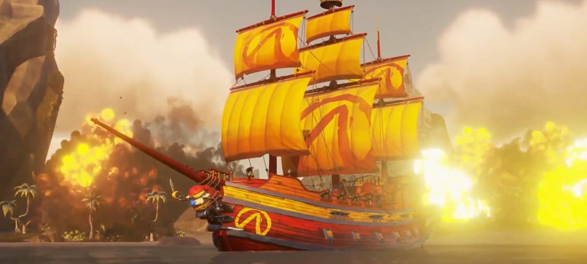 Sea of Thieves terá navio inspirado em Borderlands