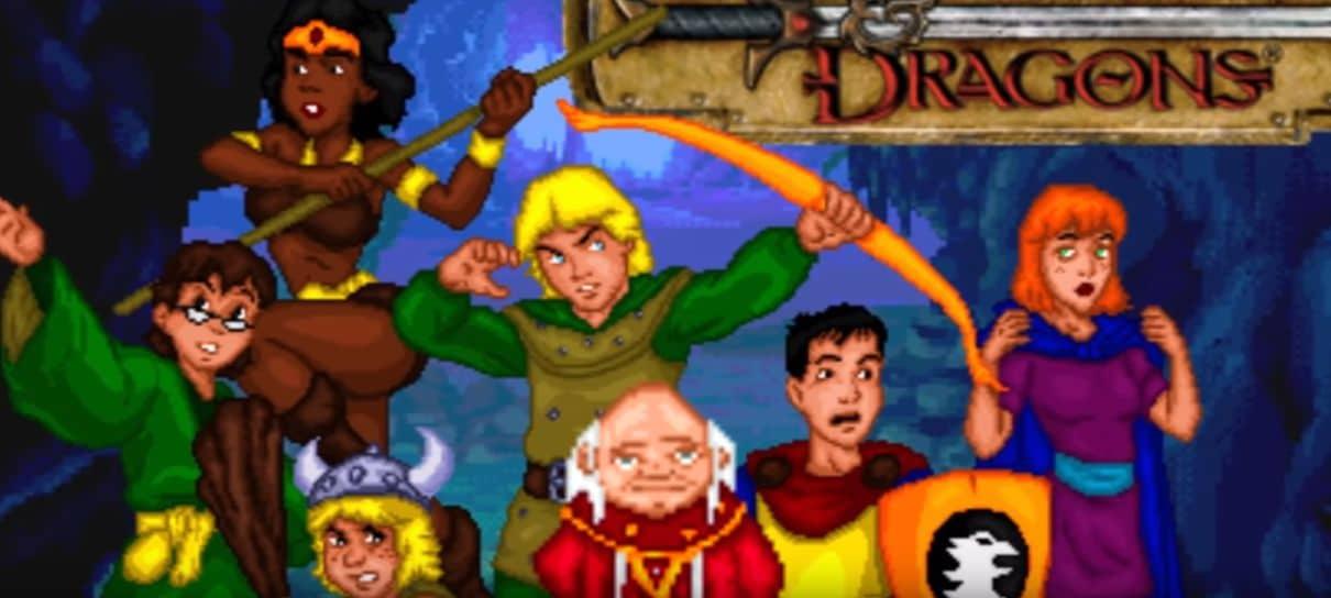 Fãs brasileiros criam jogo de Caverna do Dragão