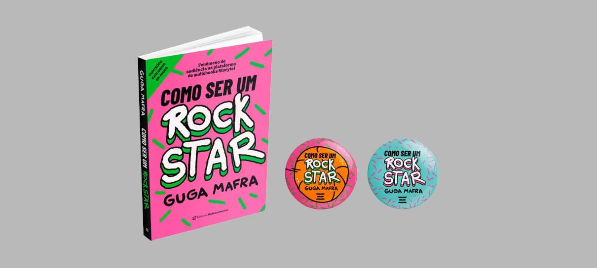 Livro Como ser um Rockstar, de Guga Mafra, está com 20% de desconto e frete grátis