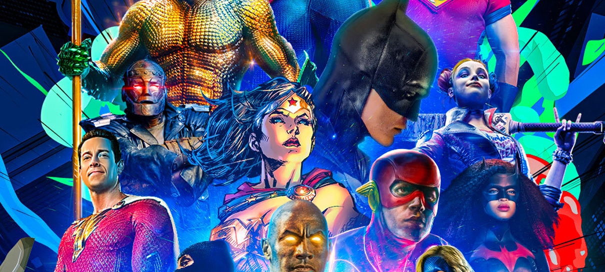 DC Fandome ganha pôster que dá prévia das atrações do evento