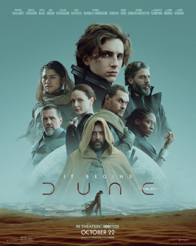 Novo pôster de Duna (Divulgação/Warner Bros)