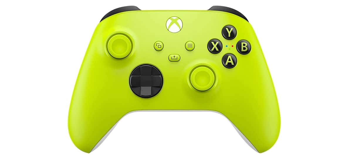Electric Volt é um dos controles Xbox sem fio com novas cores.
