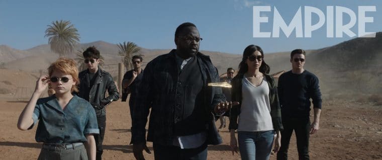 Heróis se reúnem em nova foto de Eternos (Divulgação/Empire)