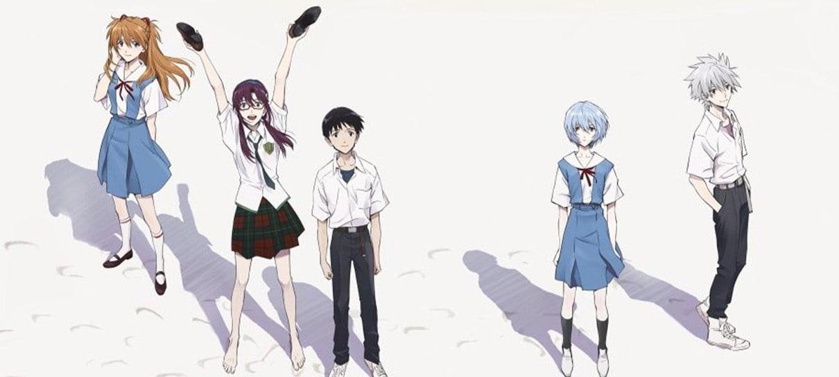 Estreia de Evangelion: 3.0+1.0: A Esperança bate recorde do Amazon Prime Video no Japão
