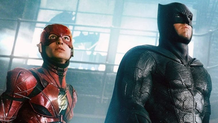 Batman aparece novamente no set de filmagens de The Flash