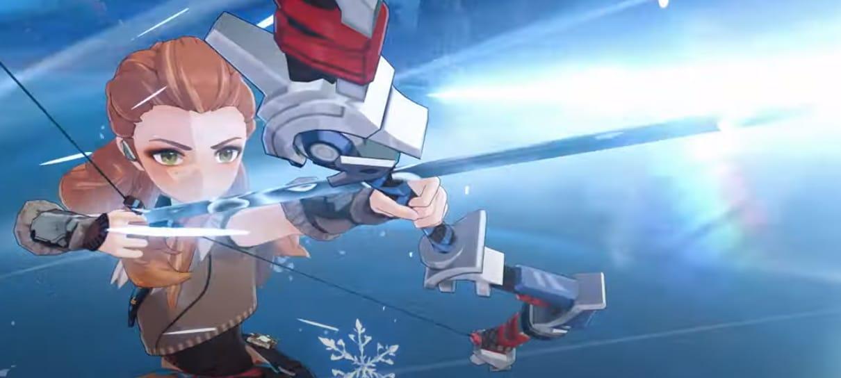 Genshin Impact ganha trailer mostrando gameplay de Aloy, de Horizon Zero Dawn