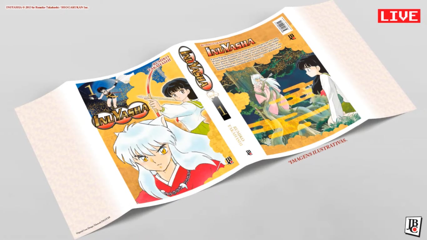 Box blu-ray Inuyasha - Edição completa + Filmes e Ovas