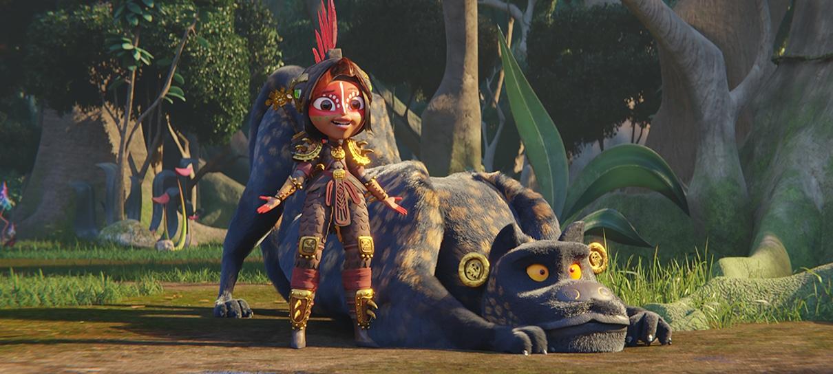 Nova animação da Netflix, Maya e os 3 Guerreiros ganha primeiro trailer