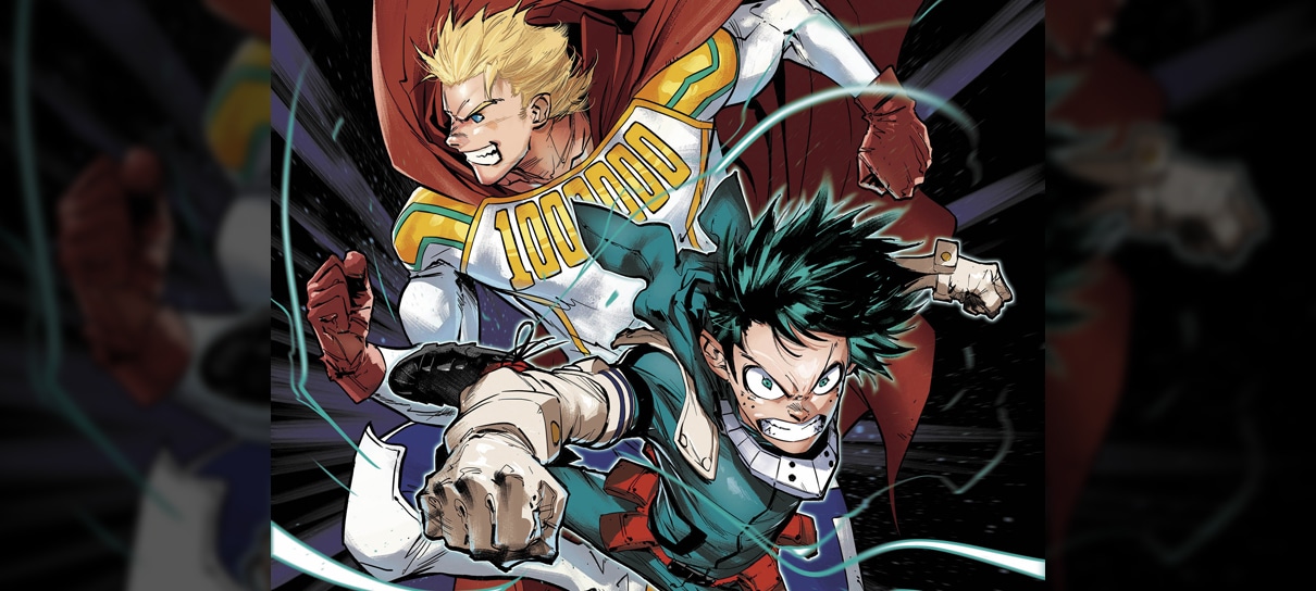 Edição europeia de My Hero Academia ganha capa desenhada por artista de Batman