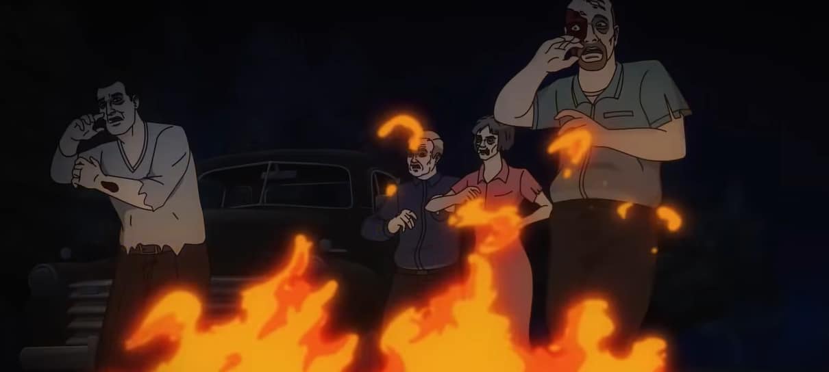 Animação inspirada no clássico A Noite dos Mortos-Vivos ganha trailer